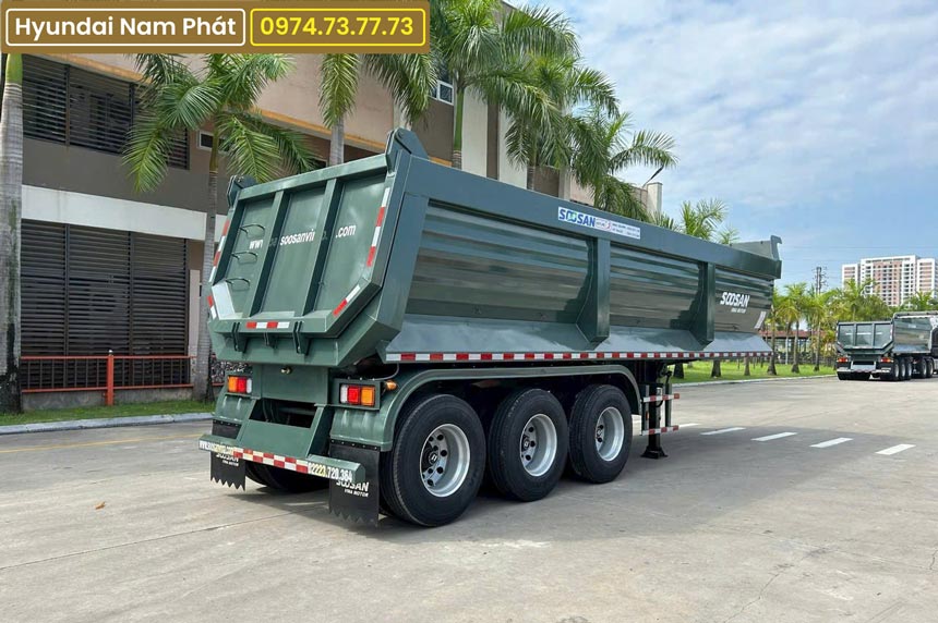 Mooc ben 25 khối Doosung Soosan DUMP-250A | Thùng U 25.4 khối chất lượng cao